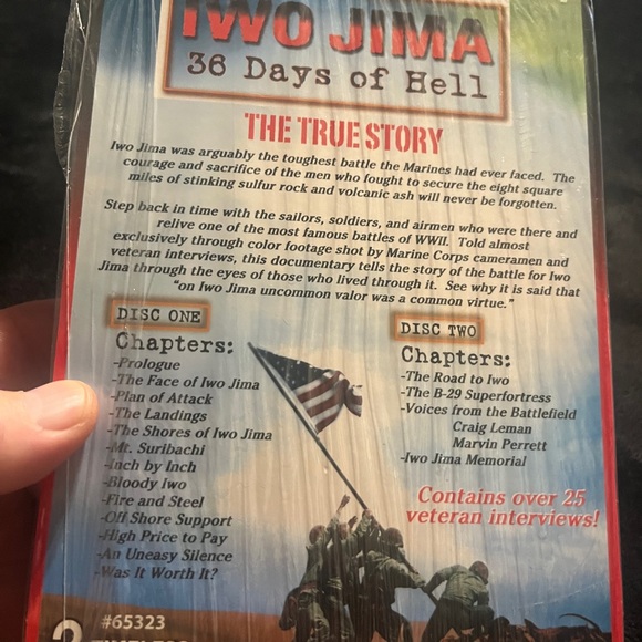 Iwo Jima 36 Days Of Hell The True Story 2 DVD Set 2006 - Picture 4 of 6